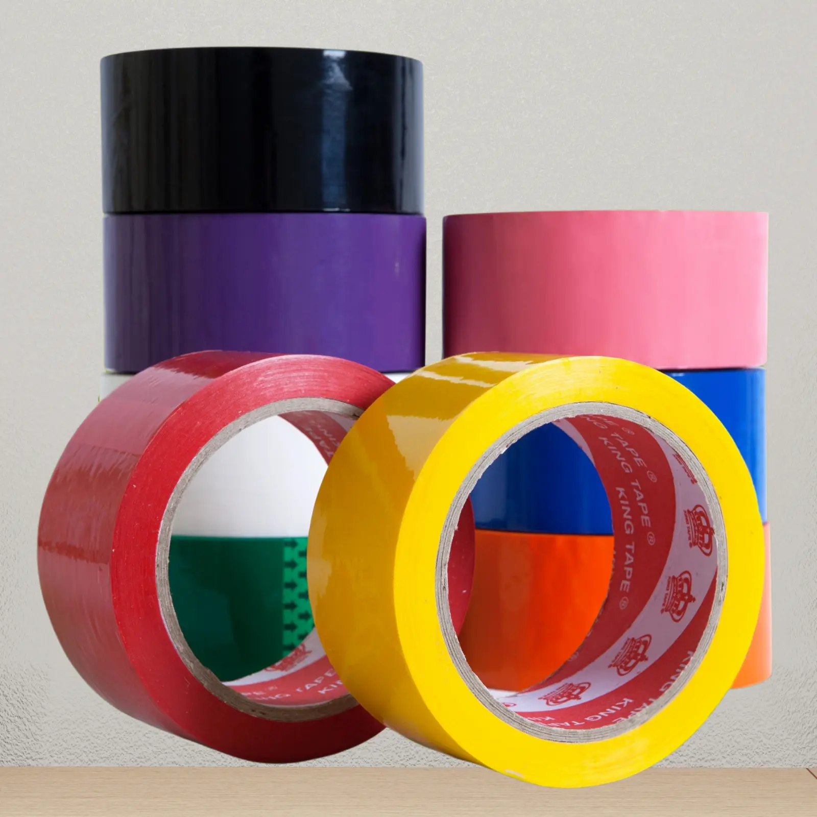 Băng keo màu đóng thùng siêu dính – 9 màu siêu đẹp
