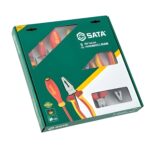 BỘ KÌM & TUA VÍT CÁCH ĐIỆN 9 CHI TIẾT SATA 09262